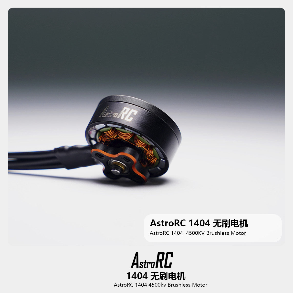 AstroRC Customized Unmarked Brushless Motor 1404