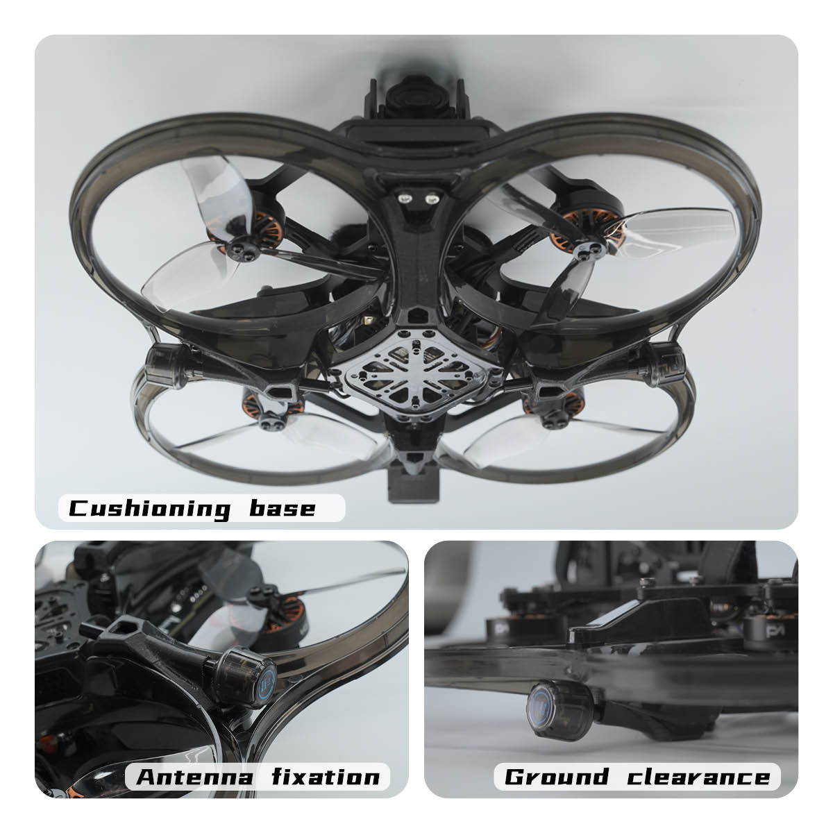 AstroRC 35V2 3.5-inch Frame Second Generation Injection Molding Toothpick FPV Racing Drone for Aerial Photography