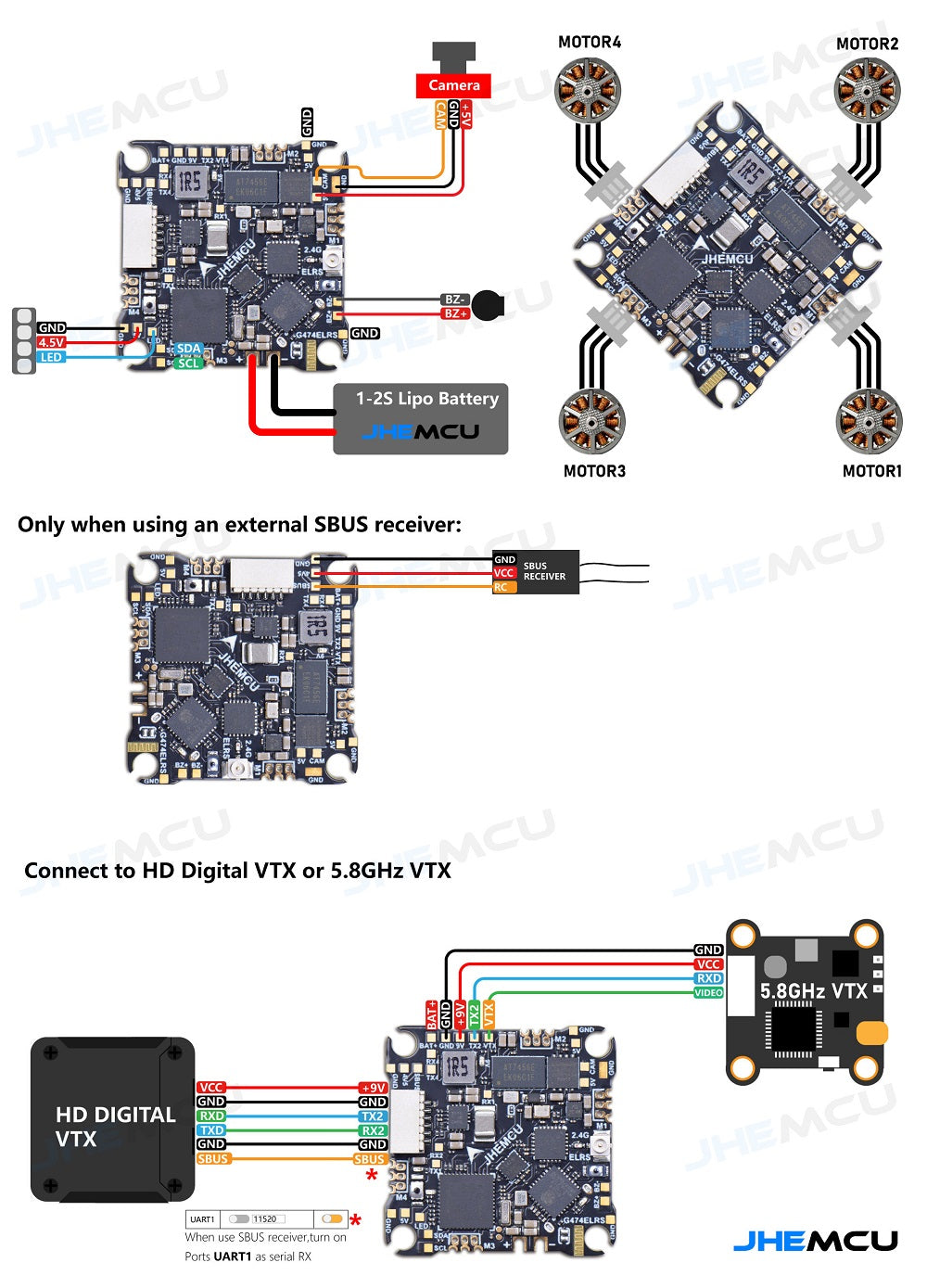 【AIO】JHEMCU G474ELRS 1S-2S AIO HD