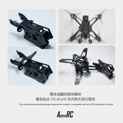 [PNP/BNF] Shuttle V2 3.6 inch FPV Drone , Modular VTX,Free style