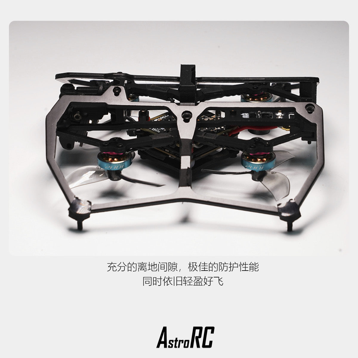 [PNP/BNF] AstroRC Carbonfly  80 HD DJI O4 HD VTX Indoor FPV Drone 2S