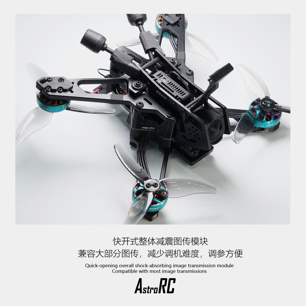 [PNP/BNF] Shuttle V2 3.6 inch FPV Drone , Modular VTX,Free style