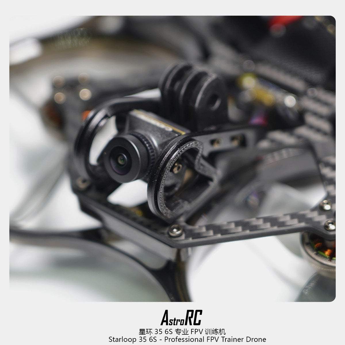 [PNP/BNF] 3.5-Inch FPV Drone Starloop 35 5.8G Analog VTX Kit – 6S Power Cinewhoop Ducted Quadcopter