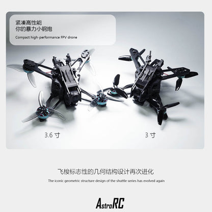[PNP/BNF] Shuttle V2 3 inch FPV Drone , Modular VTX,Free style