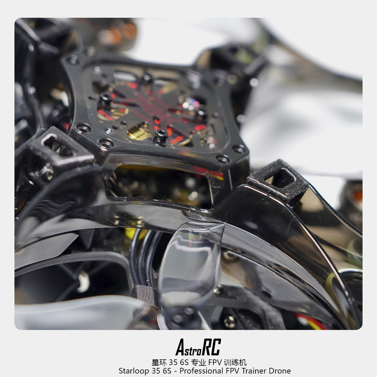 [PNP/BNF] 3.5-Inch FPV Drone Starloop 35 5.8G Analog VTX Kit – 6S Power Cinewhoop Ducted Quadcopter