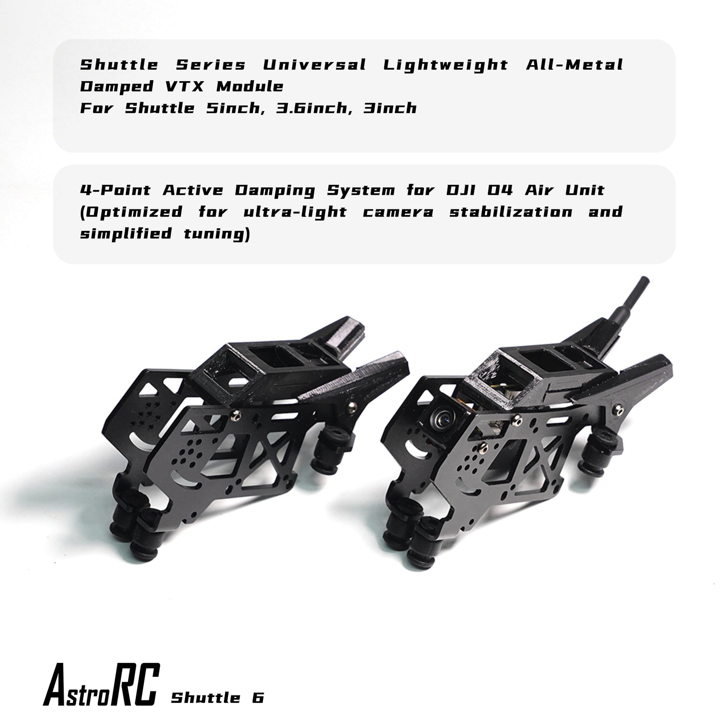 【Frame Only 】AstroRC Shuttle-6 inch Frame Freestyle  Toothpick FPV Drone