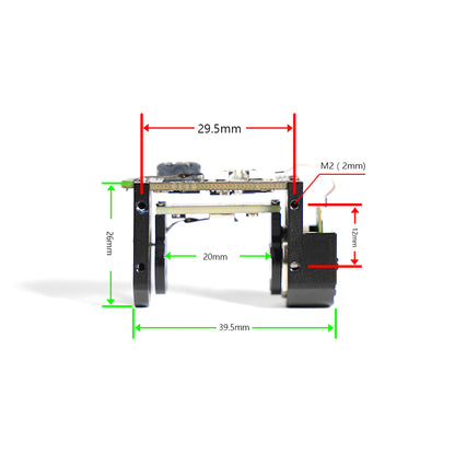 X-CAM&AstroRC Singel axis gimbal