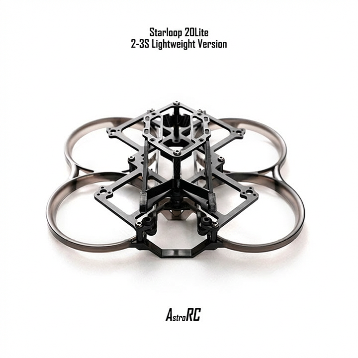 【2-inch Frame】StarLoop 20 Lite AstroRC Injection Molded Whoop Frame for 2S-3S FPV