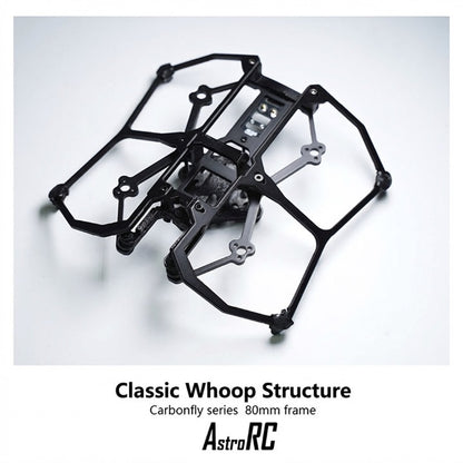 [PNP/BNF] AstroRC Carbonfly  80 HD DJI O4 HD VTX Indoor FPV Drone 2S