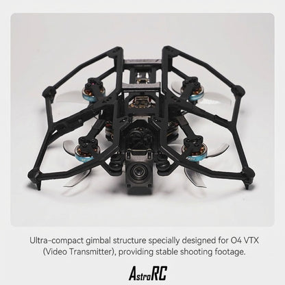[PNP/BNF] AstroRC Carbonfly  80 HD DJI O4 HD VTX Indoor FPV Drone 2S