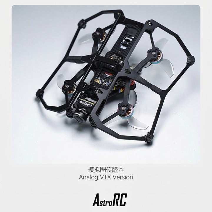 [PNP/BNF] AstroRC Carbonfly  80 HD DJI O4 HD VTX Indoor FPV Drone 2S
