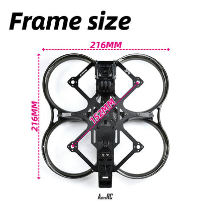 【Frame Only 】AstroRC 35V2 3.5-inch Frame Second Generation Injection Molding Toothpick FPV Racing Drone for Aerial Photography