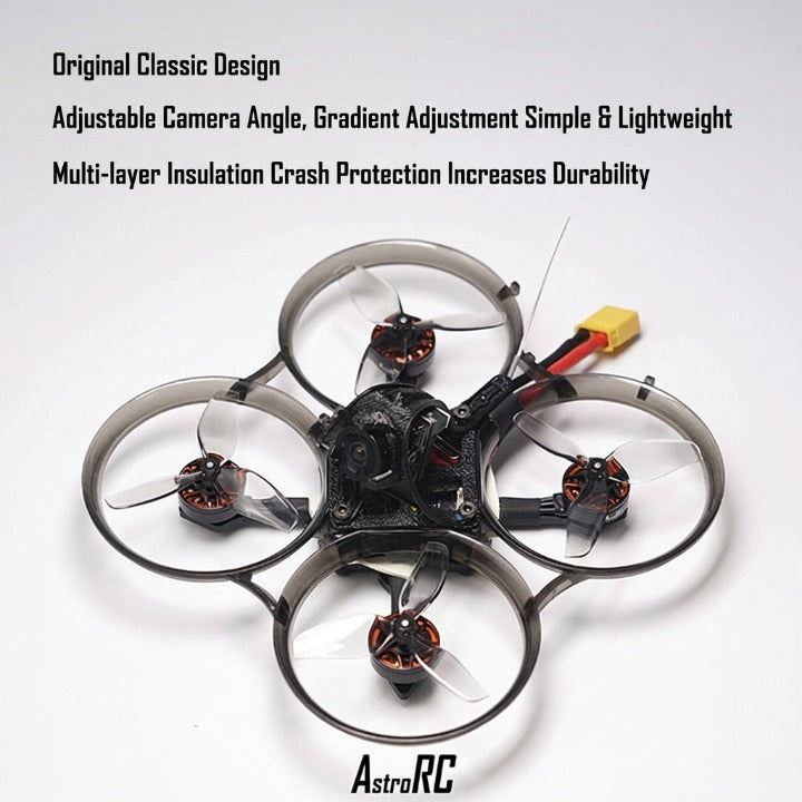ACK802S 1.8-inch Analog FPV Whoop Drone ELRS (Mobula7 Alternative) BNF