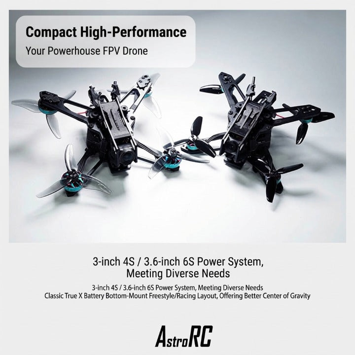 [PNP/BNF] Shuttle V2 3 inch FPV Drone , Modular VTX,Free style