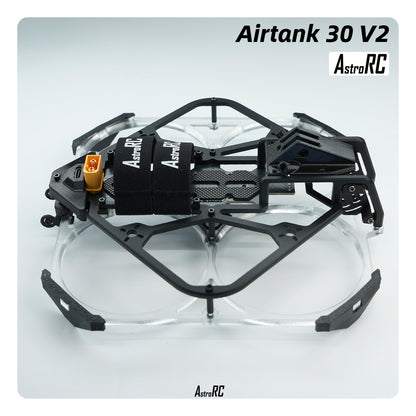 [3-Inch Frame] AIRTANK 30 V2 Upgraded Ducted Cinewhoop Frame with Protective Prop Guards by AstroRC
