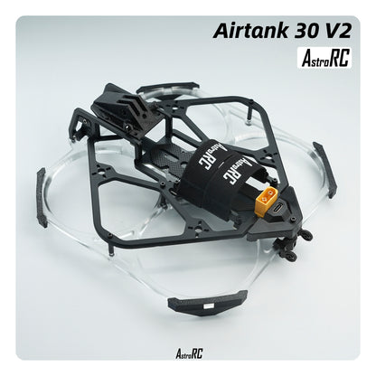 [3-Inch Frame] AIRTANK 30 V2 Upgraded Ducted Cinewhoop Frame with Protective Prop Guards by AstroRC