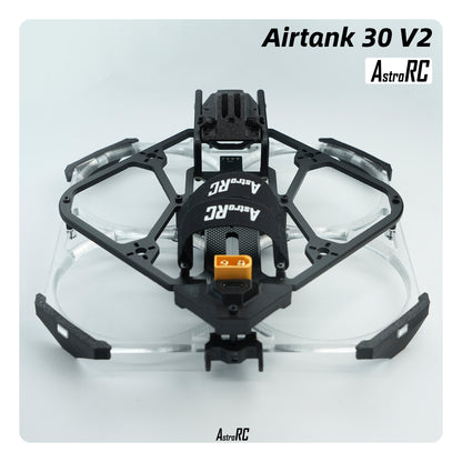 [3-Inch Frame] AIRTANK 30 V2 Upgraded Ducted Cinewhoop Frame with Protective Prop Guards by AstroRC