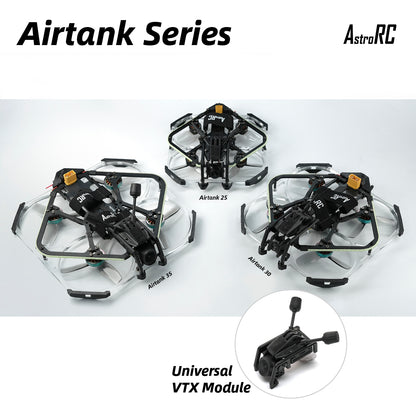 [3.5-Inch PNP/BNF] AIRTANK 35 V2 Upgraded Ducted FPV Drone with Protective Prop Guards by AstroRC