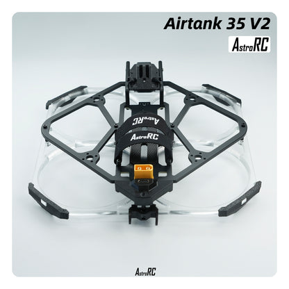 [3.5-Inch Frame] AIRTANK 35 V2 Upgraded Ducted Cinewhoop Frame with Protective Prop Guards by AstroRC