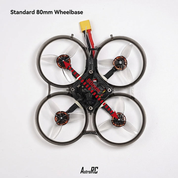 ACK802S 1.8-inch Analog FPV Whoop Drone ELRS (Mobula7 Alternative) BNF