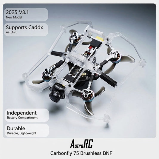 [PNP/BNF] CarbonFly 75 Pro Brushless Whoop Quadcopter  2S XT30  2026