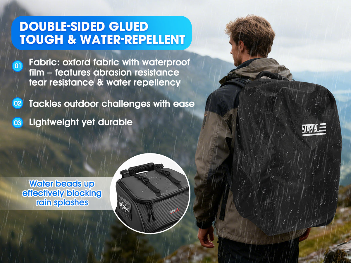 STARTRC 30L BP2 FPV Drone Backpack For DJI Mavic 4 3 Pro/Avata 2/FPV Waterproof Outdoor Camera Backpack with Adjustable Dividers