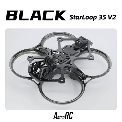 [3.5-Inch Frame O4 New Version] Starloop 35 V2 Upgraded AstroRC Molded Ducted FPV Frame