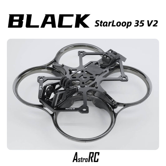 [3.5-Inch Frame O4 New Version] Starloop 35 V2 Upgraded AstroRC Molded Ducted FPV Frame