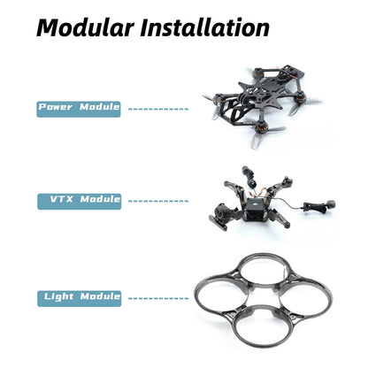【Frame Only 】AstroRC 35V2 3.5-inch Frame Second Generation Injection Molding Toothpick FPV Racing Drone for Aerial Photography