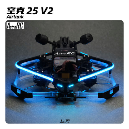 [2.5-Inch Complete Drone Kit] AIRTANK 25 V2 Upgraded Ducted FPV Drone with Protective Prop Guards by AstroRC