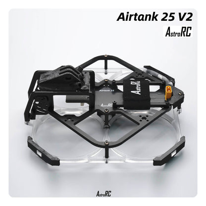 [2.5-Inch Frame] AIRTANK 25 V2 Upgraded Ducted Cinewhoop Frame with Protective Prop Guards by AstroRC