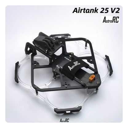 [2.5-Inch Frame] AIRTANK 25 V2 Upgraded Ducted Cinewhoop Frame with Protective Prop Guards by AstroRC