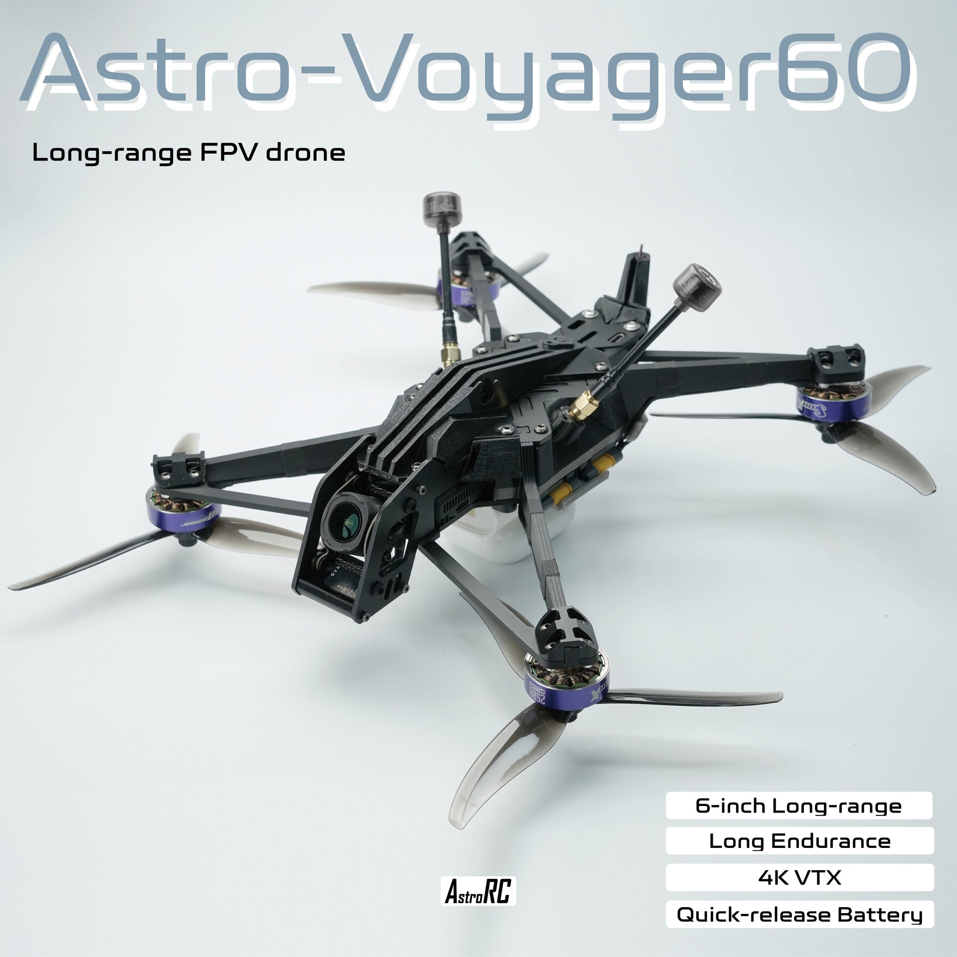 long range fpv average drone range