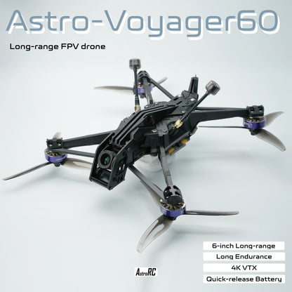 [6-inch] Voyager AstroRC Star-Rover 60 Long-Range FPV Drone