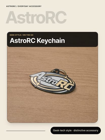 [AstroRC Merch] AstroRC LOGO PCB Circuit Board Keychain