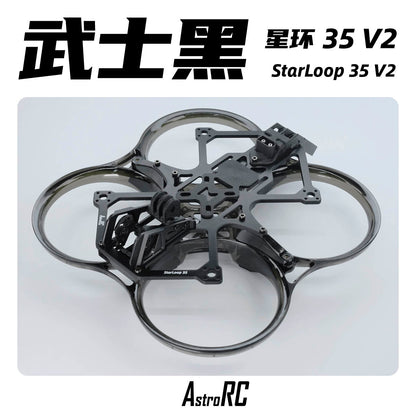 [3.5-Inch Frame O4 New Version] Starloop 35 V2 Upgraded AstroRC Molded Ducted FPV Frame
