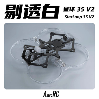 [3.5-Inch Frame O4 New Version] Starloop 35 V2 Upgraded AstroRC Molded Ducted FPV Frame