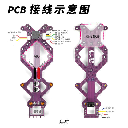 【Frame Only  3.0inch frame l Airtank 30inch Cinewhoop Frame FPV drones